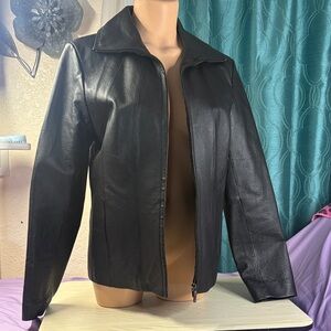 Black Genuine Leather Jacket